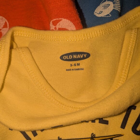 Summer Baby onesies set, 3-6 months - Picture 3 of 3